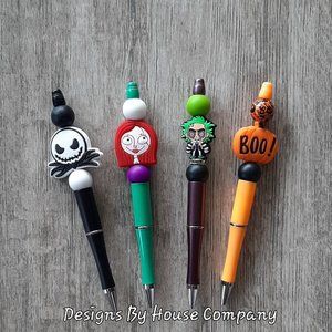 CLEARANCE!!! Halloween beaded pens